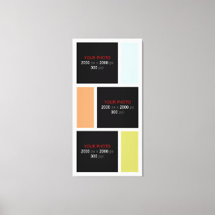 Toile Créez votre propre collection photo personnalisée 