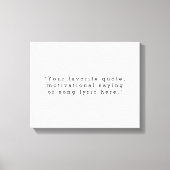 Toile Créez votre propre devis (Recto)