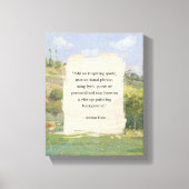 Toile Créez votre propre devis Peinture Vintage (Recto)