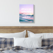 Toile Créez votre propre devis personnalisé - Sunset Sea (Insitu(Chambre))