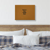 Toile Créez Votre Propre Marron (Insitu(Chambre))