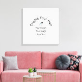 Toile Créez votre propre personnalisation (Insitu(Salon))