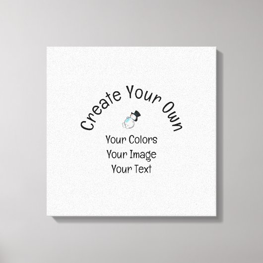 Toile Créez votre propre personnalisation (Recto)