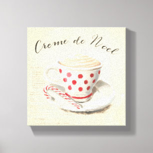 Toile Creme de Noel