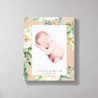 crème de printemps jardin floral photo bébé
