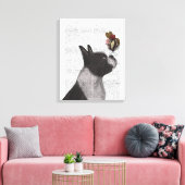 Toile Crème glacée Boston Terrier (Insitu(Salon))