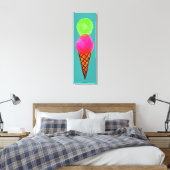 Toile Crème glacée Pop Art (Insitu(Chambre))