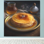 Toile crêpes au four servies sur un étonnant plateau (Insitu (Plancher de Bois))