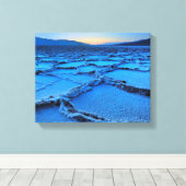 Toile crépuscule, Death Valley, Californie (Insitu (Plancher de Bois))