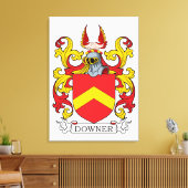 Toile Crest de famille propriétaire (Insitu(Salon))