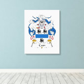 Toile Crest de la famille Cain (Insitu (Plancher de Bois))