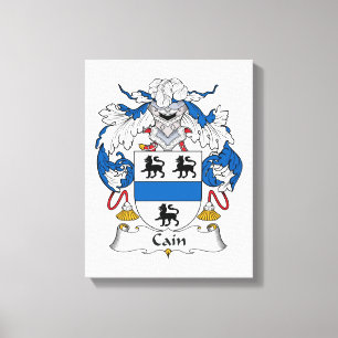 Toile Crest de la famille Cain