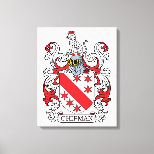 Toile Crest de la famille Chipman (Recto)