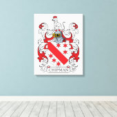 Toile Crest de la famille Chipman (Insitu (Plancher de Bois))