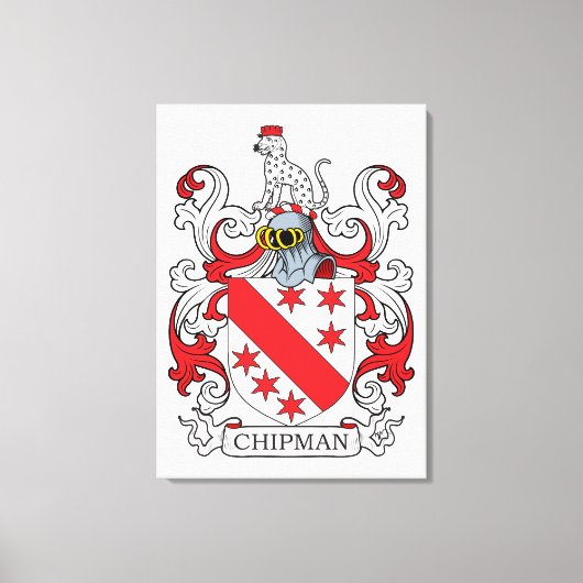 Toile Crest de la famille Chipman (Recto)