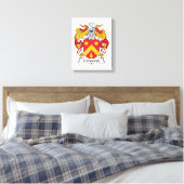 Toile Crest de la famille Clemente (Insitu(Chambre))