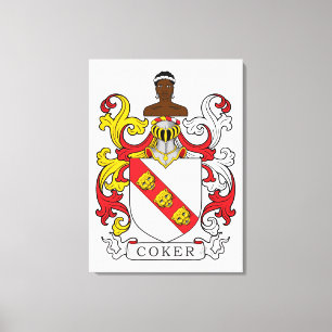 Toile Crest de la famille Coker