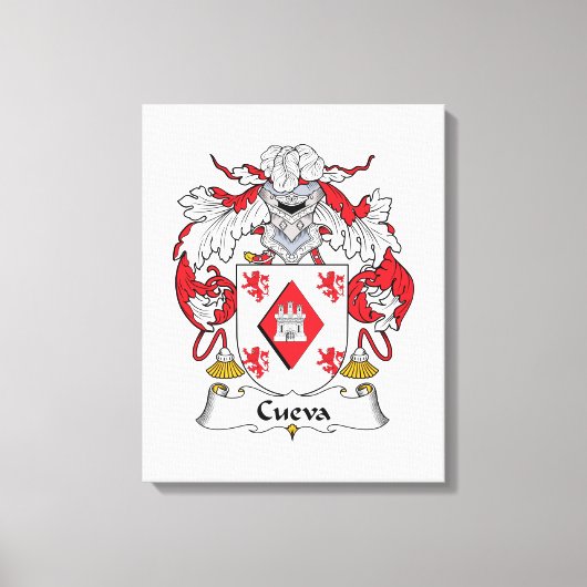 Toile Crest de la famille Cueva (Recto)
