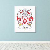 Toile Crest de la famille Cueva (Insitu (Plancher de Bois))
