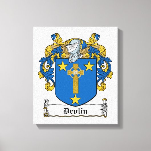 Toile Crest de la famille Devlin (Recto)