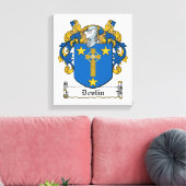 Toile Crest de la famille Devlin (Insitu(Salon))
