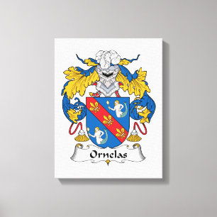Toile Crest de la famille Ornelas