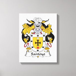 Toile Crest de la famille Santos