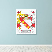 Toile Crest de la famille Tankersley (Insitu (Plancher de Bois))