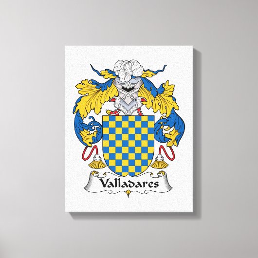 Toile Crest de la famille Valladares (Recto)