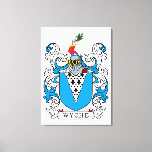 Toile Crest de la famille Wyche