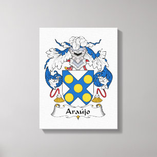 Toile Crête de famille d'Araujo