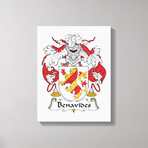 Toile Crête de famille de Benavides