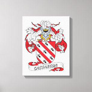 Toile Crête de famille de Castaneda