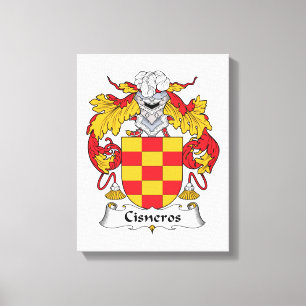 Toile Crête de famille de Cisneros