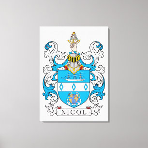 Toile Crête de famille de Nicol