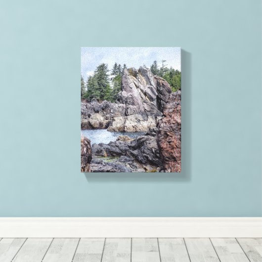 Toile Crête Seascape (Insitu (Plancher de Bois))