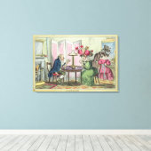 Toile Cribbage, publié par Thomas McLean, Londres (colo (Insitu (Plancher de Bois))