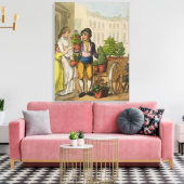 Toile Cries de Londres : The Garden Pot Vendeur, 1799 (c (Insitu(Salon))