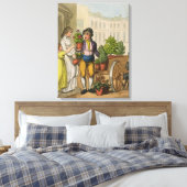 Toile Cries de Londres : The Garden Pot Vendeur, 1799 (c (Insitu(Chambre))