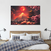 Toile Crimson Moon : Sanctuaire de Lotus (Insitu(Chambre))