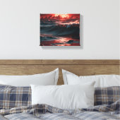 Toile Crimson Tide (Insitu(Chambre))