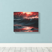 Toile Crimson Tide (Insitu (Plancher de Bois))