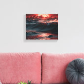 Toile Crimson Tide (Insitu(Salon))