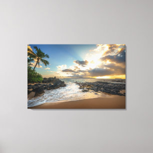 Toile Crique de la plage Makena de Makena