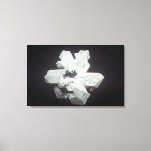 Toile cristaux de cérussite (PbC03, Carbonate de plomb),