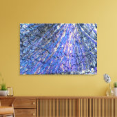Toile Cristaux de cholestérol vus en lumière polarisée 2 (Insitu(Salon))