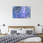 Toile Cristaux de cholestérol vus en lumière polarisée 2 (Insitu(Chambre))
