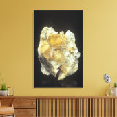 Toile cristaux de fluorite sur Calcite (Insitu(Salon))