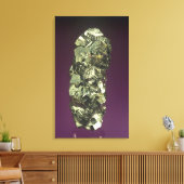 Toile Cristaux de Pyrite, Pérou, Amérique du Sud (Insitu(Salon))