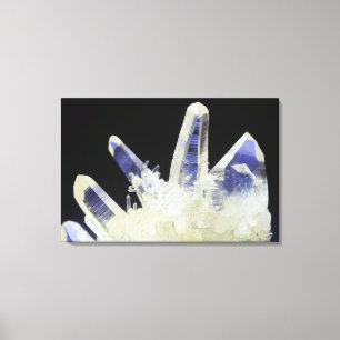 Toile Cristaux de quartz (SiO2), Pérou, Amérique du Sud